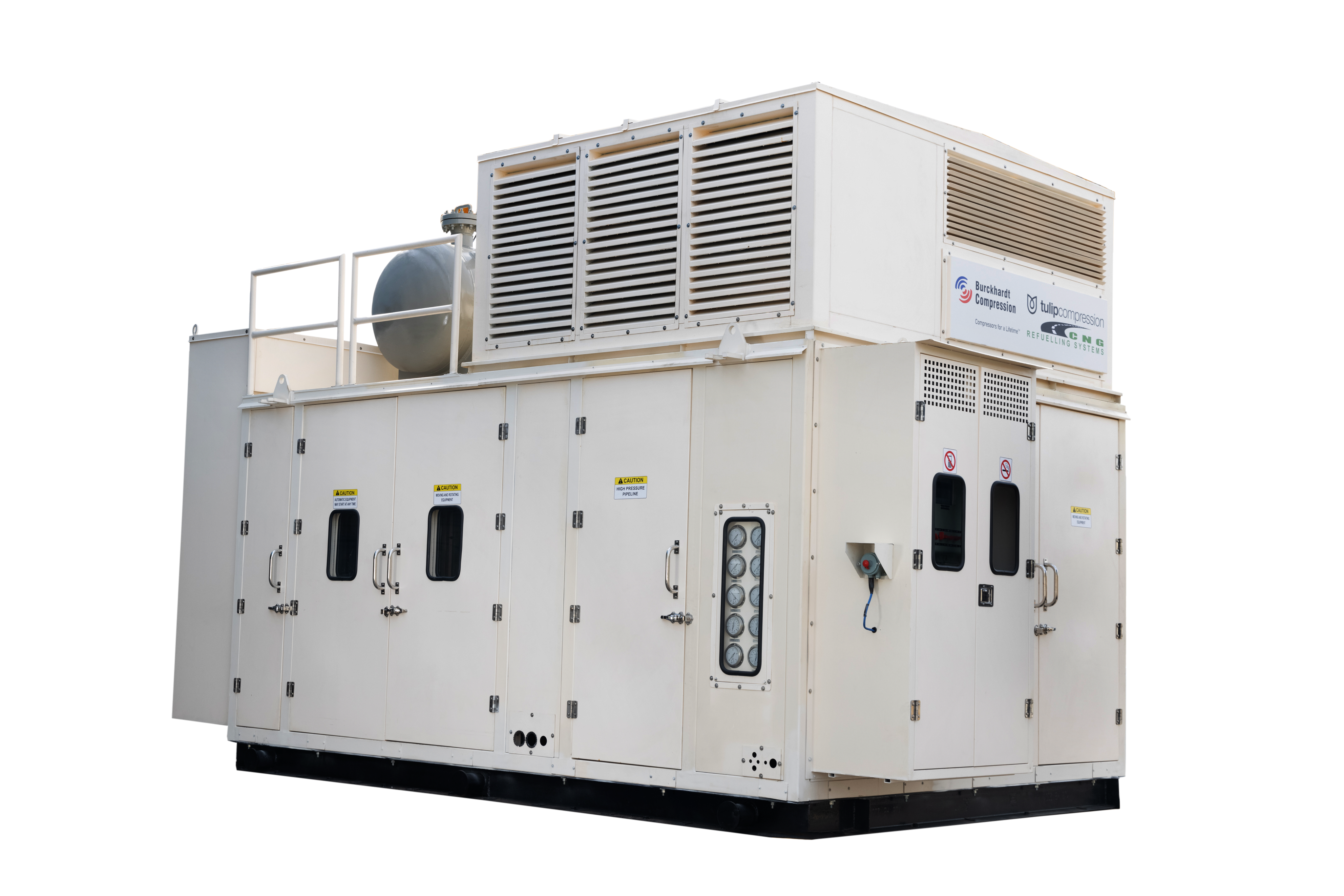 Electric Motor Driven CNG Compressor Package