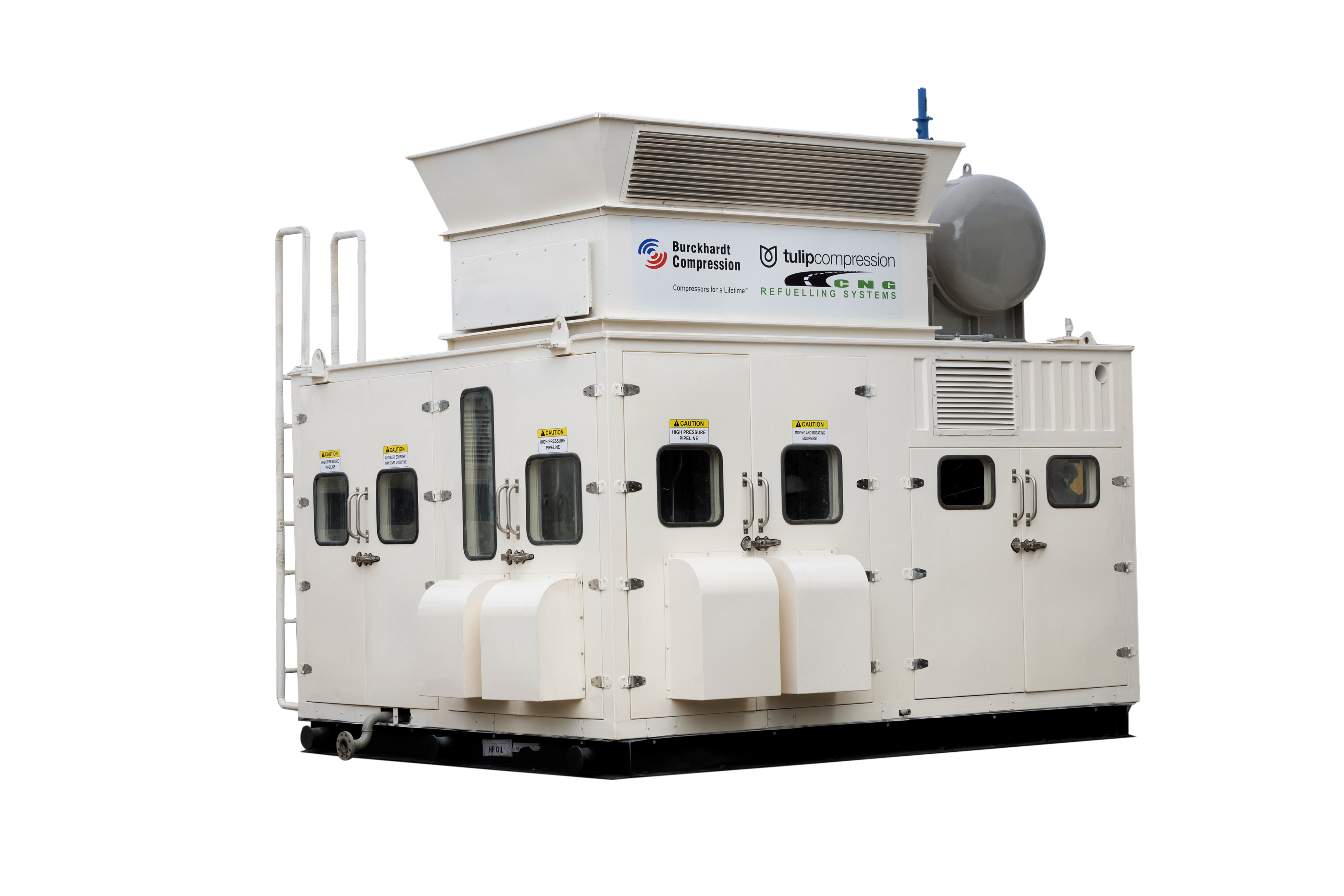 Gas Engine Driven CNG Compressor Package